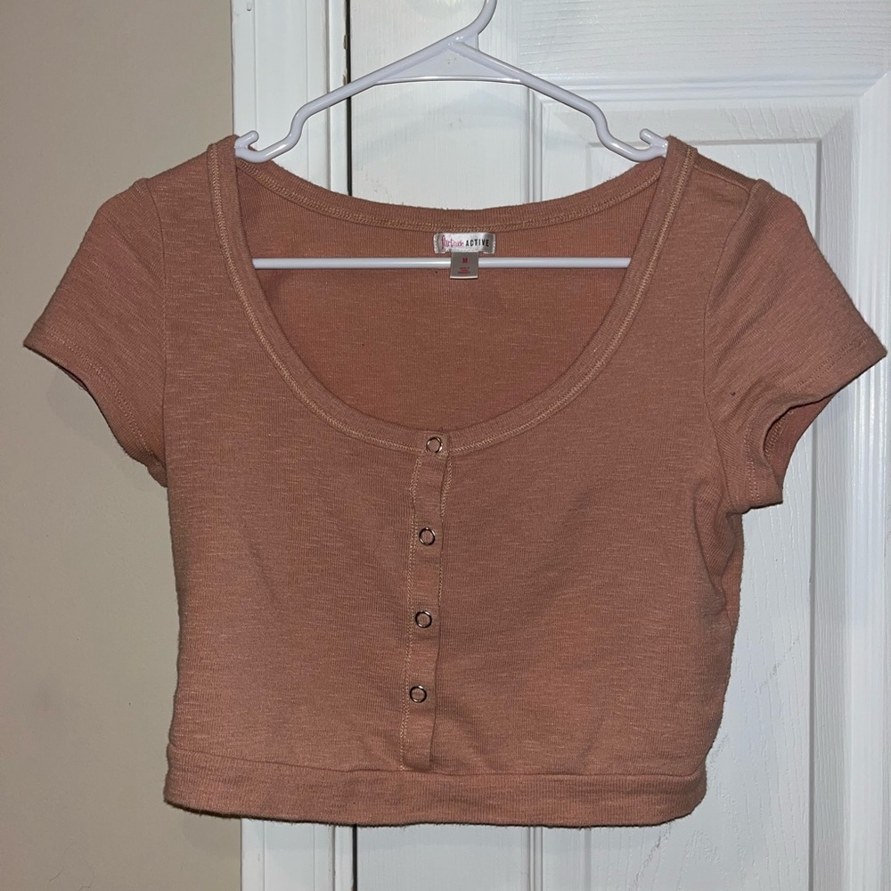 Blush Crop Top